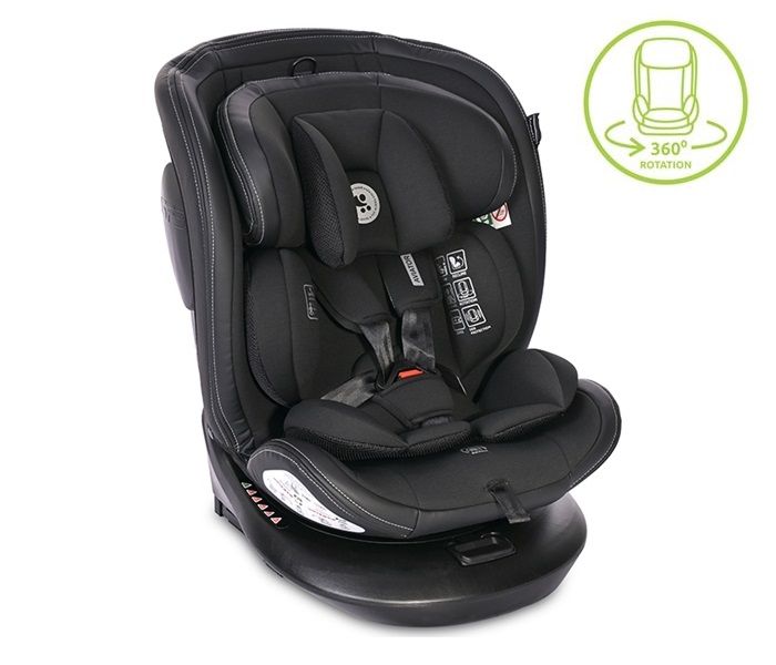 Lorelli Bertoni Aviator i-Size Isofix auto sedište za bebe 40-150cm - Black Jasper