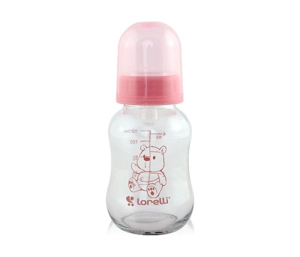 Lorelli Bertoni staklena flašica 125 ml - Blush Pink