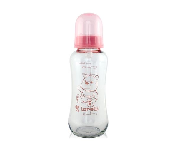 LORELLI Flašica staklena 240ml (6m+)