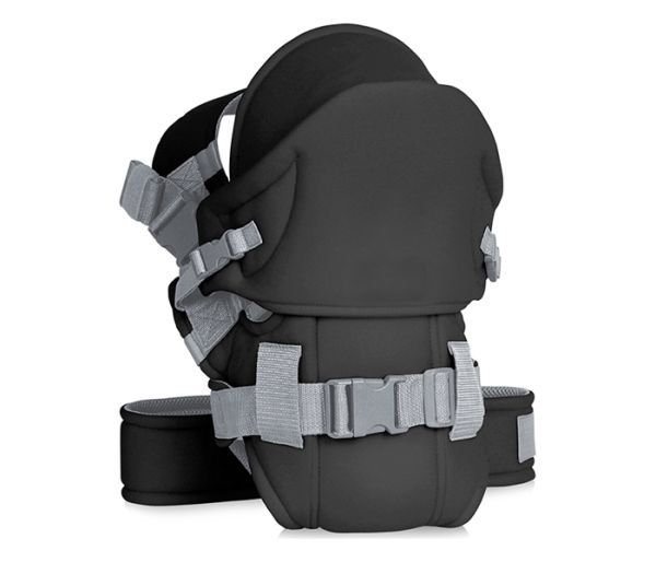 Lorelli Bertoni kengur nosiljka za bebe Weekend Black&grey