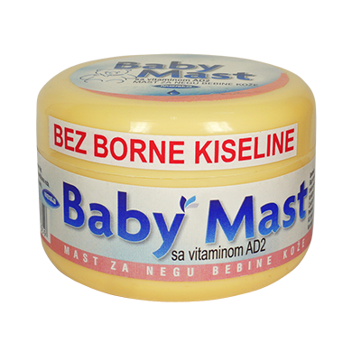 Menta Baby mast Mast za negu bebine kože sa vitaminom AD2, 100 ml