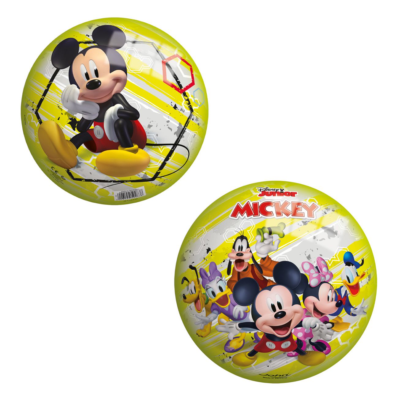 Ballon Mickey Club House 23 Cm - Mondo - Jeu De Plein Air Dès 3 Ans