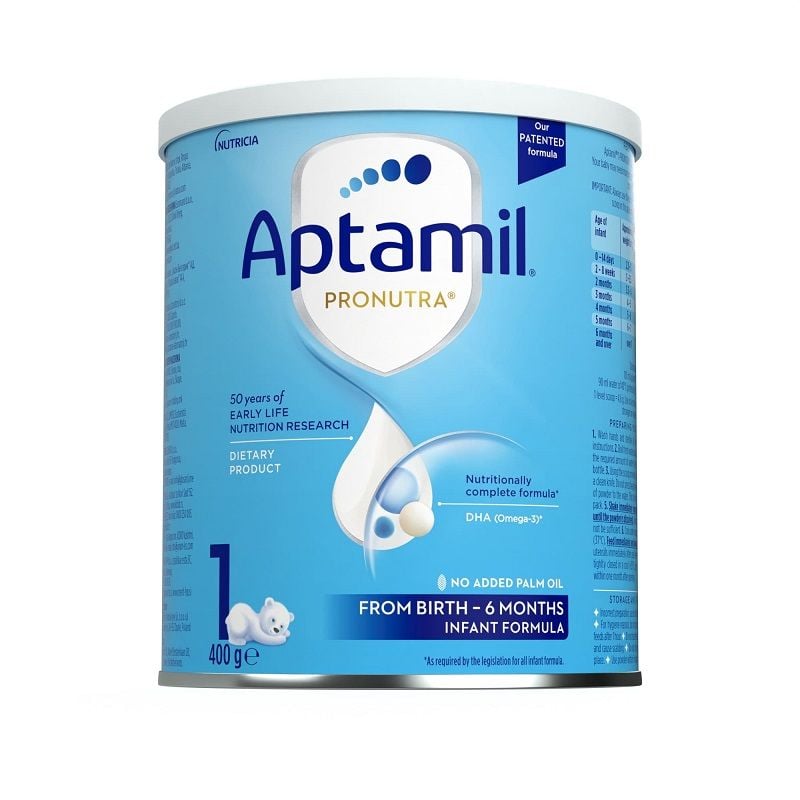 PRONUTRA 1, početna mlečna formula za odojčad, od rođenja do 6 meseci, 400 g