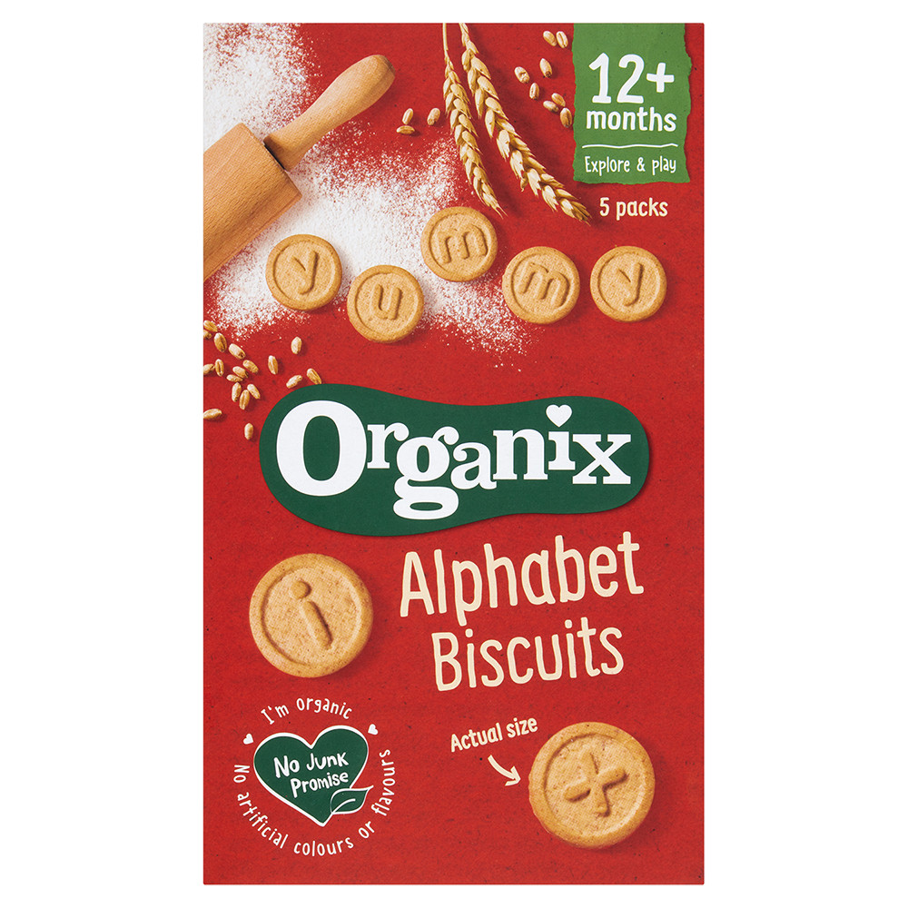 ORGANIX Organski biskviti - Alfabet keksići (12m+) 25g