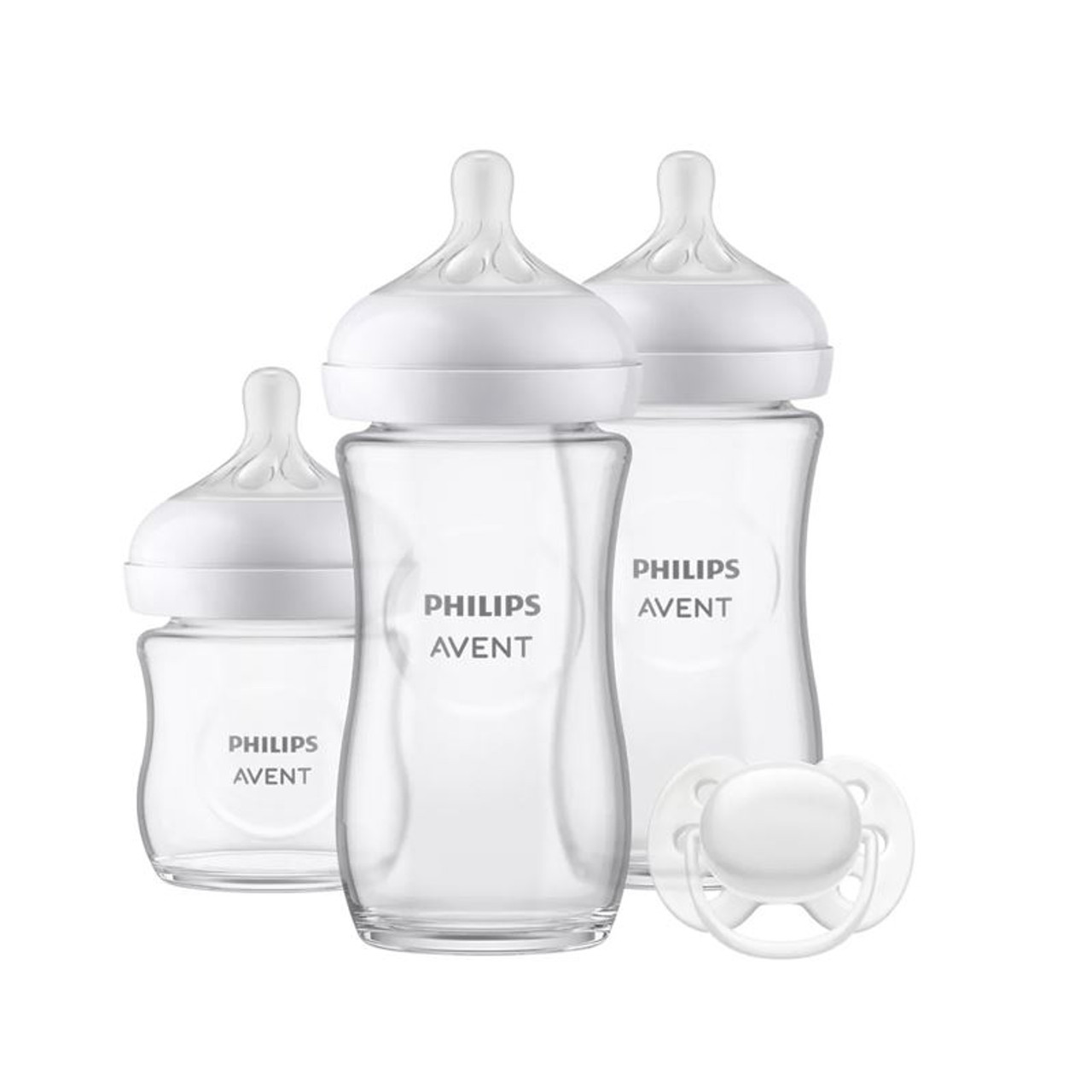 Philips Avent Set za novorođenče Natural Response, 3 flašice i cucla