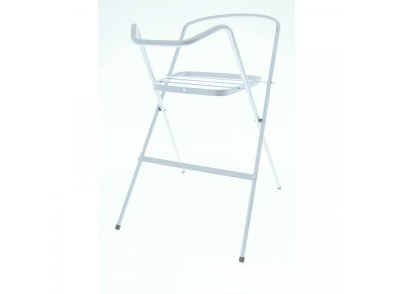 TEGA A010608 Metalni stalak za kadicu sa korpom 102cm, Beli
