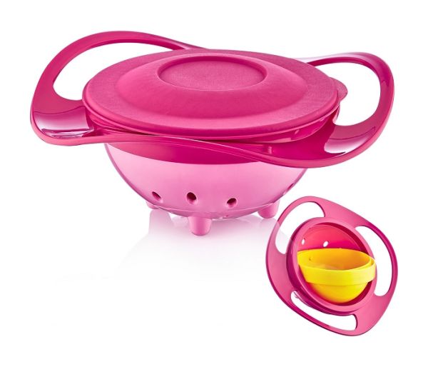 BabyJem Činija za bebe 360, Roze
