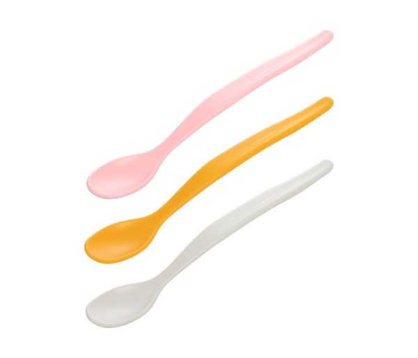 Canpol babies Set prvih kašičica za hranjenje bebe 3/1 roze