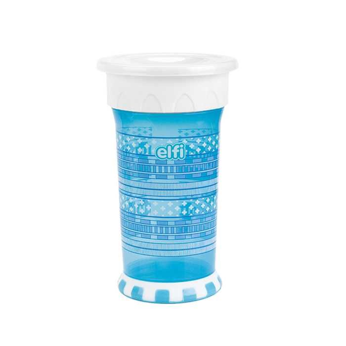 ELFI Magična neprosipajuća šolja TRENDY BABY 360 ml plava