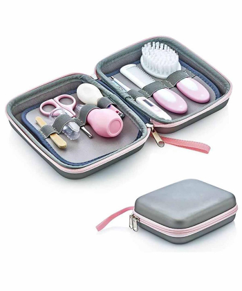 BabyJem Neseser/set za negu beba roze