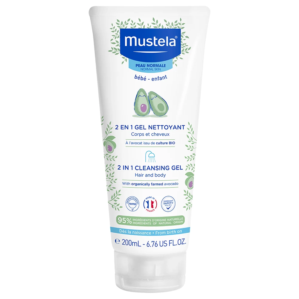 Musltela 2u1 šampon za pranje kose i tela 200ml