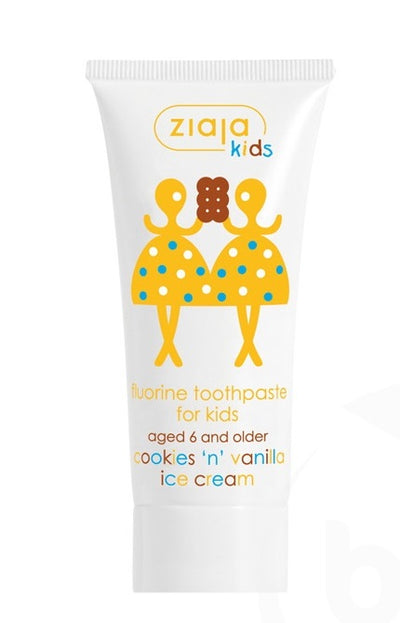 ZIAJA Dečija pasta za zube Cookies N Vanilla Ice Cream 6+ 50 ml