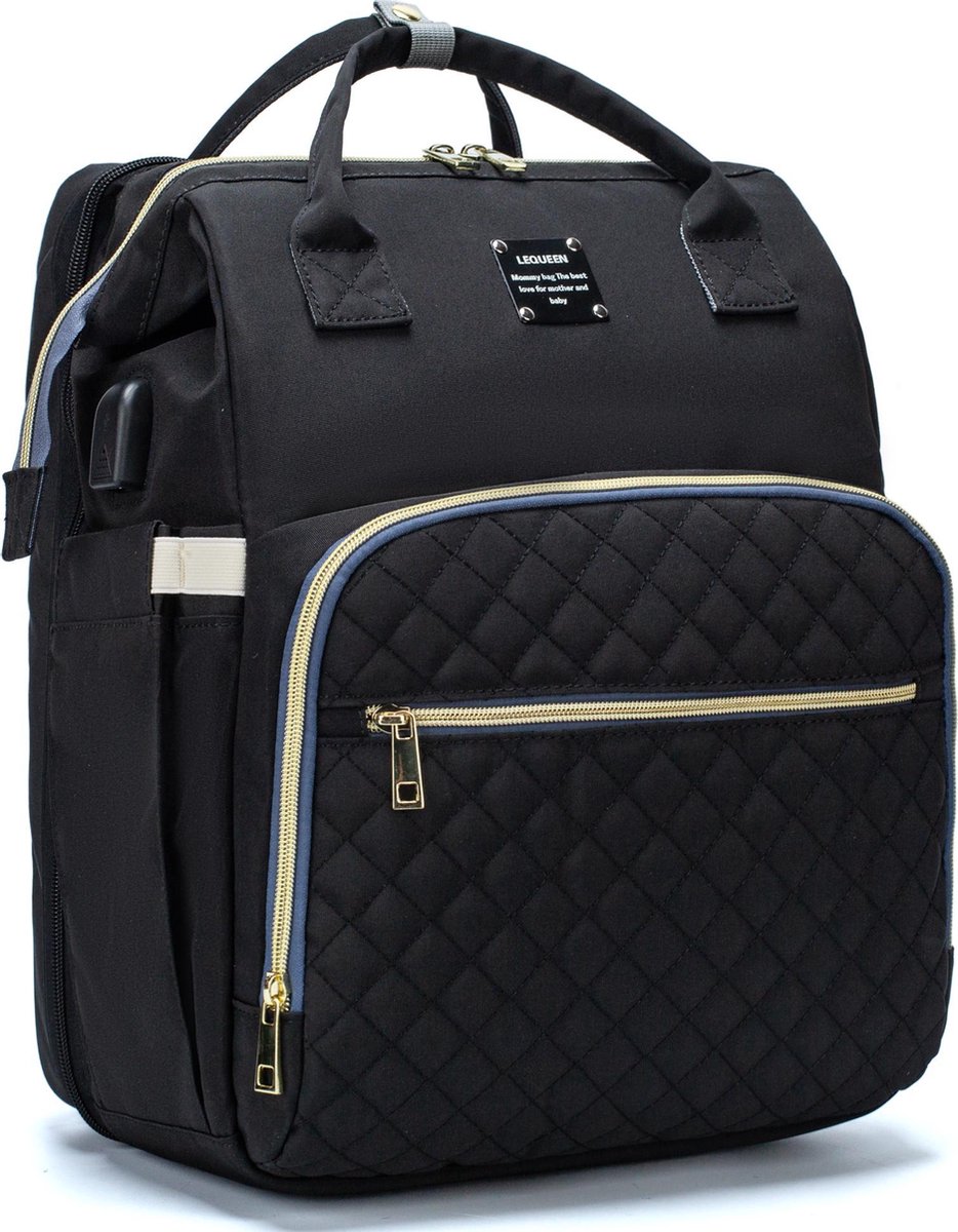 BBO Torba za mame Sport Mama BT023, Crna
