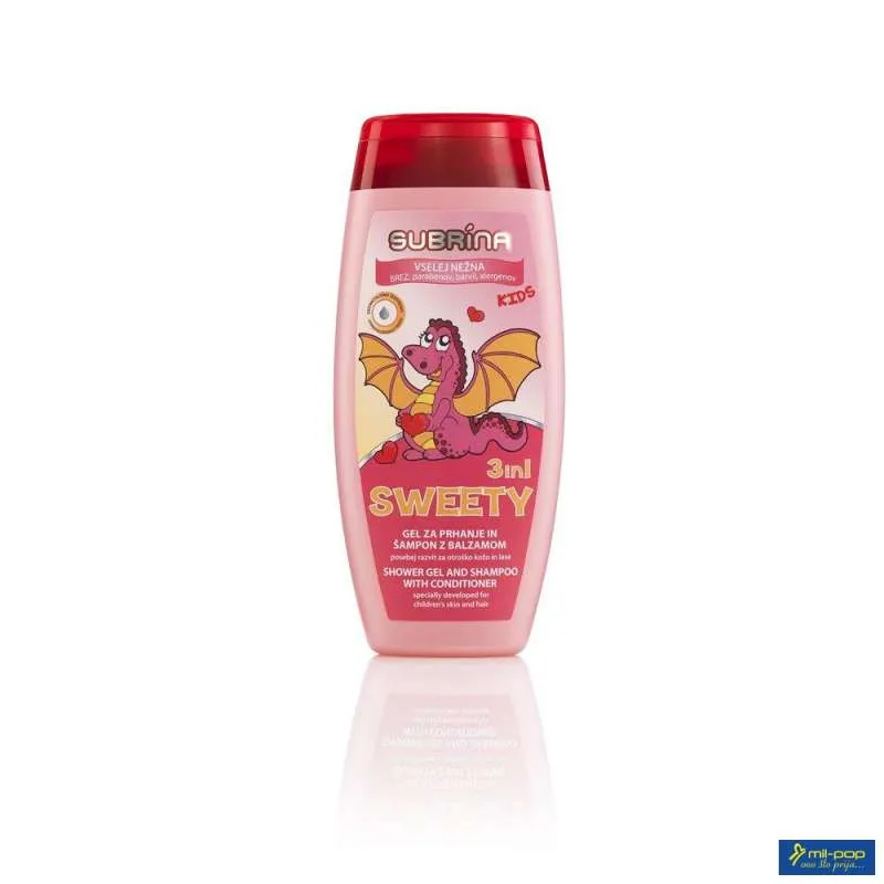 SUBRINA KIDS gel za tuširanje + šampon sa regeneratorom