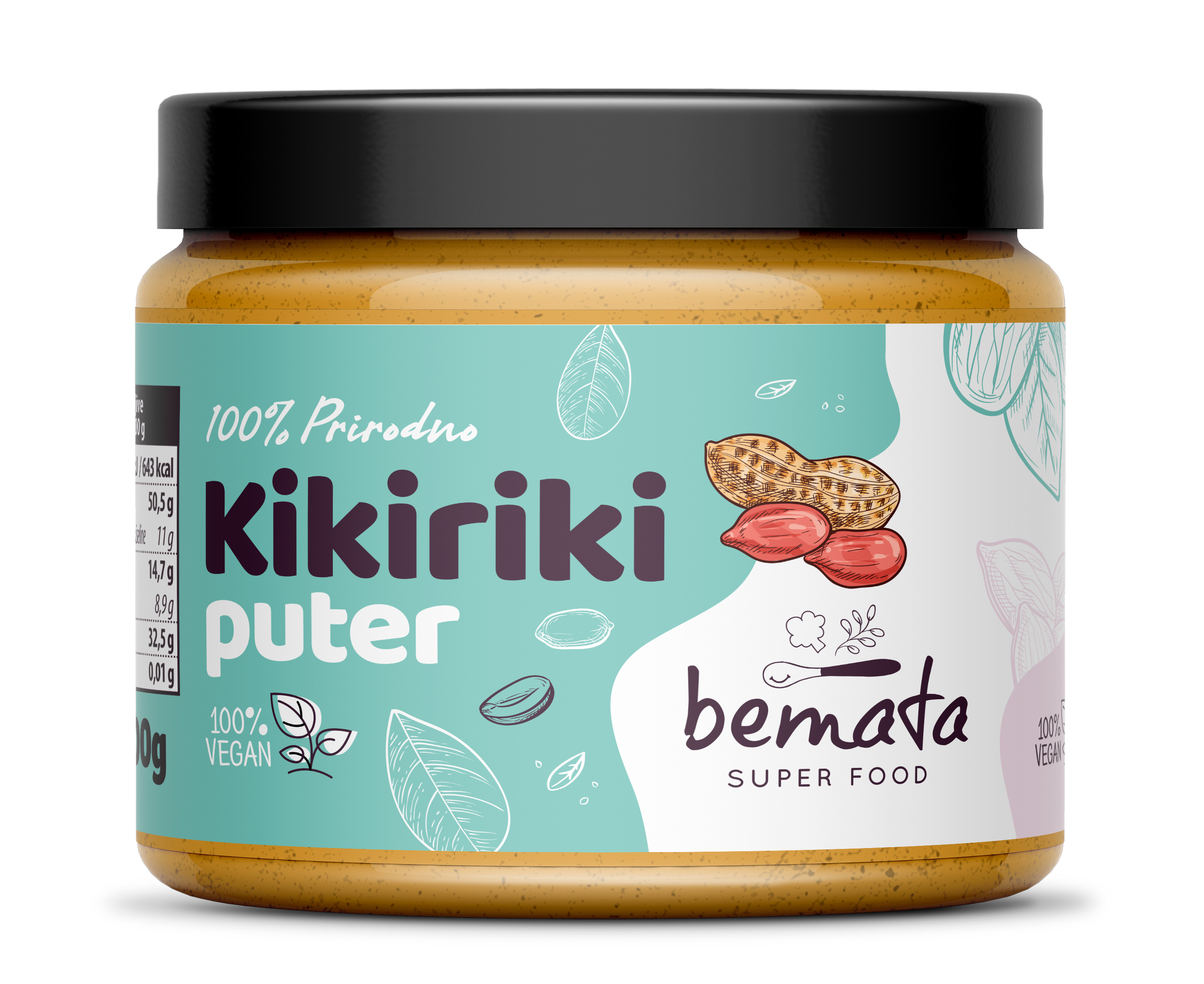 Bemata Kikiriki puter, 500g | Online prodaja | Ananas