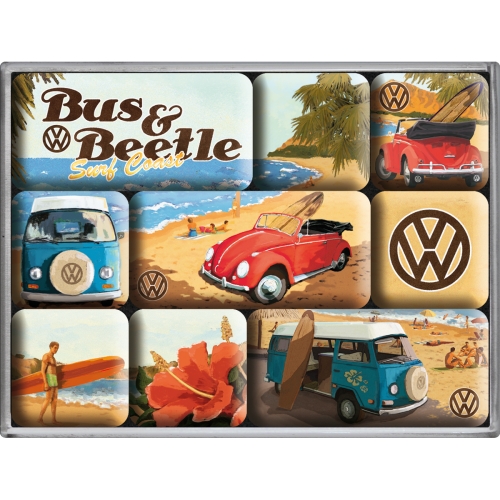 Llavero Redondo Nostalgic-art® Vw Service | Meses sin interés