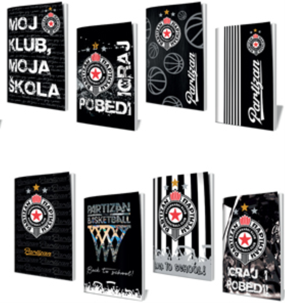 Pangraf Bilježnica A5 Lux Partizan Meki Uvez, 48 Listova Karo