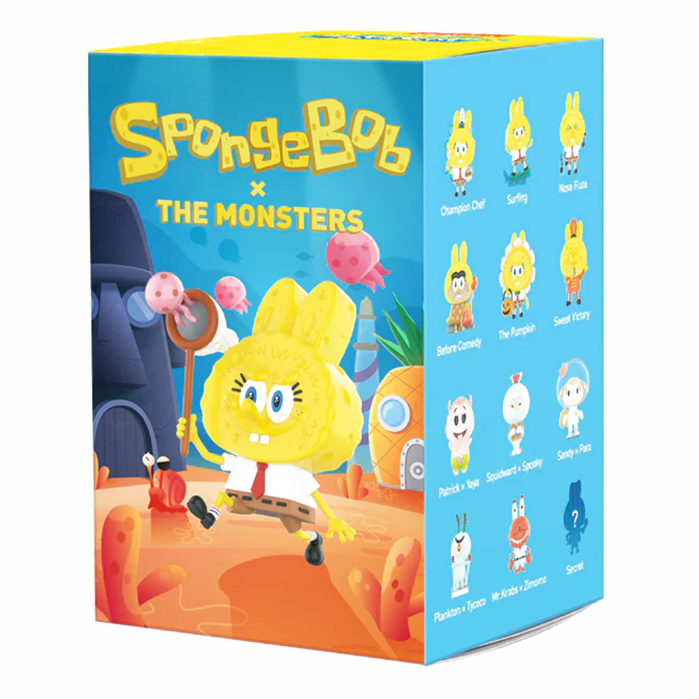 POP MART Figurica The Monsters x SpongeBob Series Blind Box (Single