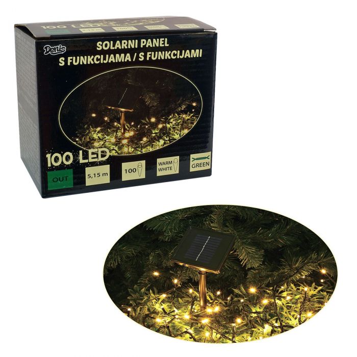 DENIS LED solarni panel 100L | Ananas