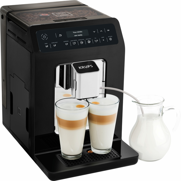 Krups EA8708 Espresso aparat, 2,3 l, ugradni mlin, crna