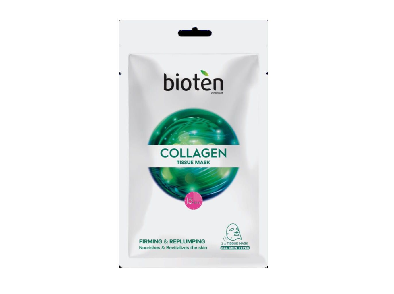 BIOTEN Колагенска маска во ткиво 20 ml | Најголема онлајн продавница во ...
