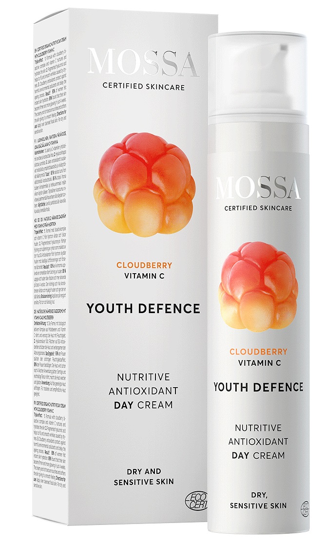 MOSSA Youth defence хранлива дневна крема за сува и сензитивна кожа ...