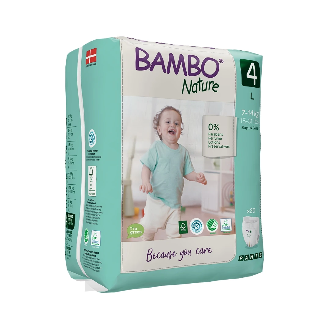 Bambo Nature Pelene Pants 4, 7-14 kg, 20/1