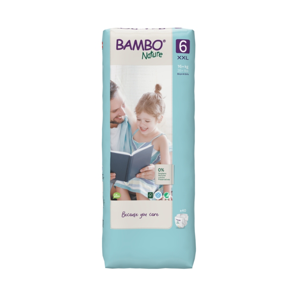 Bambo Nature Eco-Friendly 6 pelene za bebe A40 (16+kg)