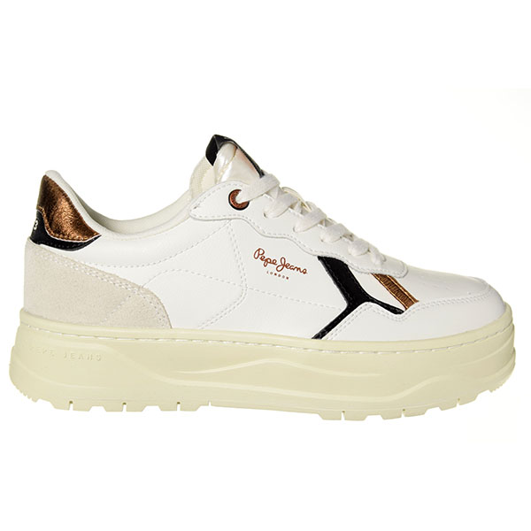 PEPE JEANS Ženske patike KORE RETRY W bele Online prodaja Ananas