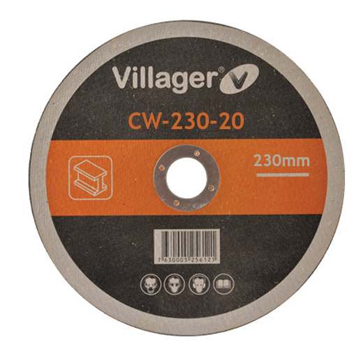 Villager Rezne ploče za metal CW-230-20, 10 komada