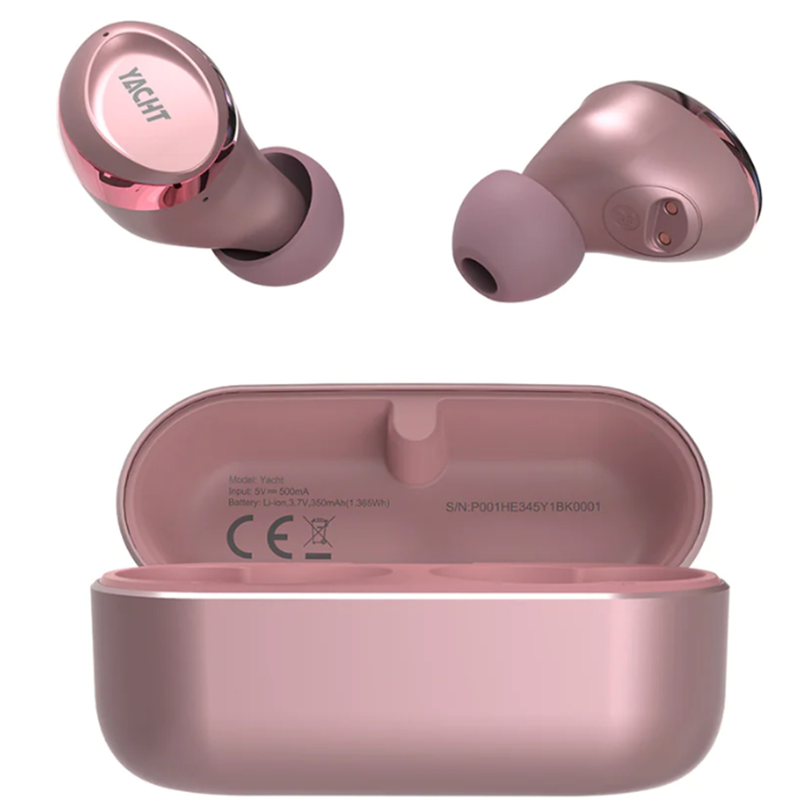 HIFUTURE Yacht slušalice, TWS, Bluetooth, roze