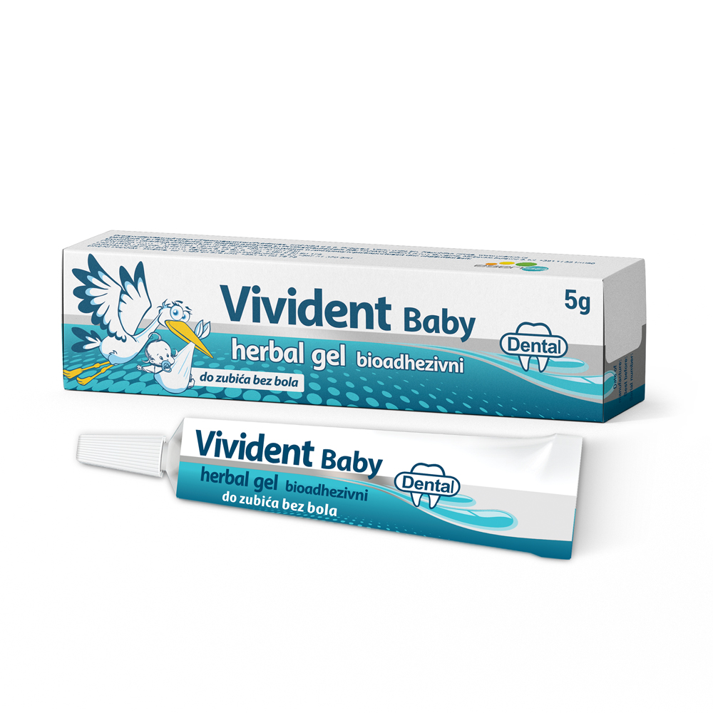 Vivident Baby Herbal gel 5g