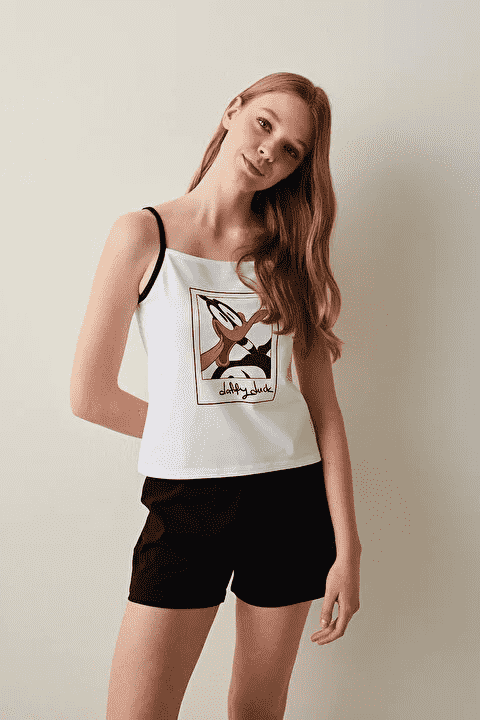 PENTI Женски сет пижами Base Daffy Ns Sort