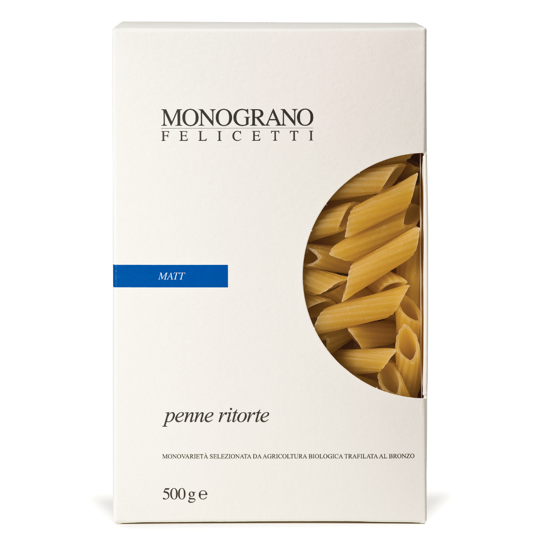 Penne Ritorte Matt Monograno Felicetti Paste Ecologice 500g