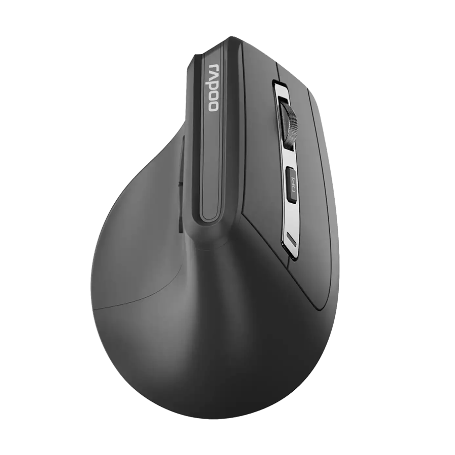 Rapoo Miš EV310M Wireless Ergonomic, R-13049, Tamno sivi