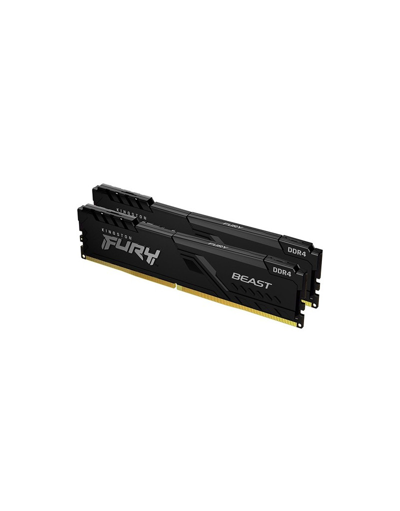 Kingston FURY Beast DIMM kit 16GB, DDR4-3200, CL16 (KF432C16BBK2/16)