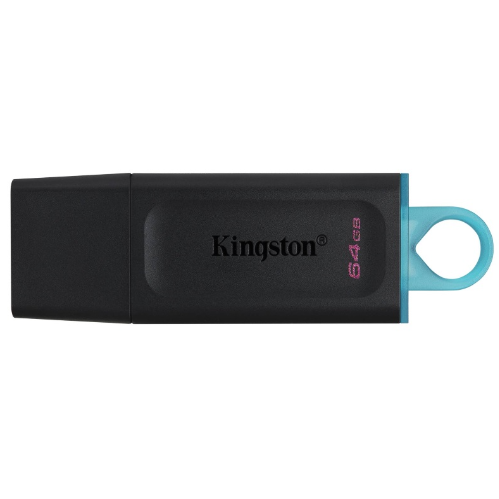 Kingston Kyson DTX USB Flash 3.2, 64 GB, crna