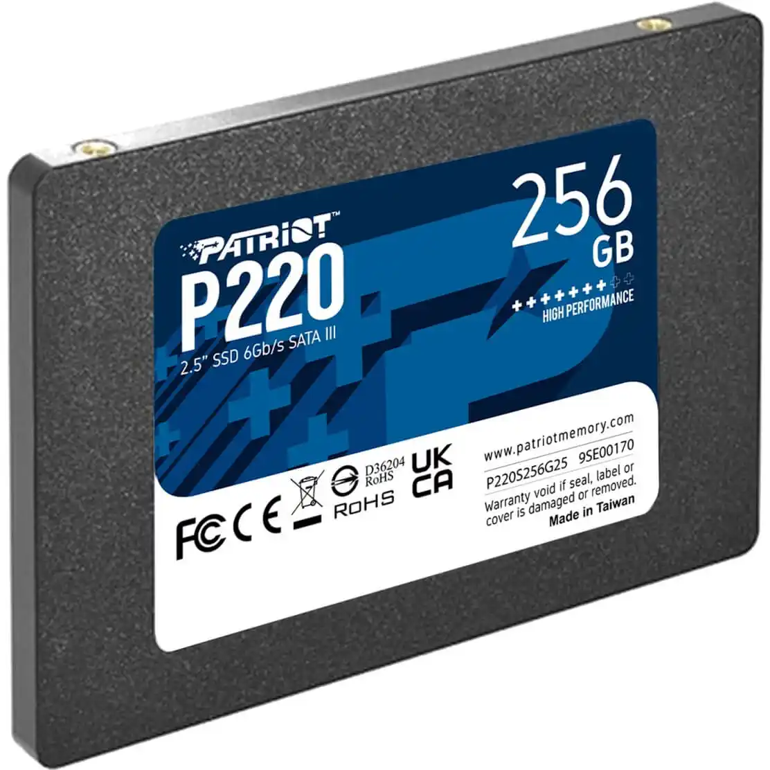 Disk Patriot SSD 256GB 2.5″, P220S256G25