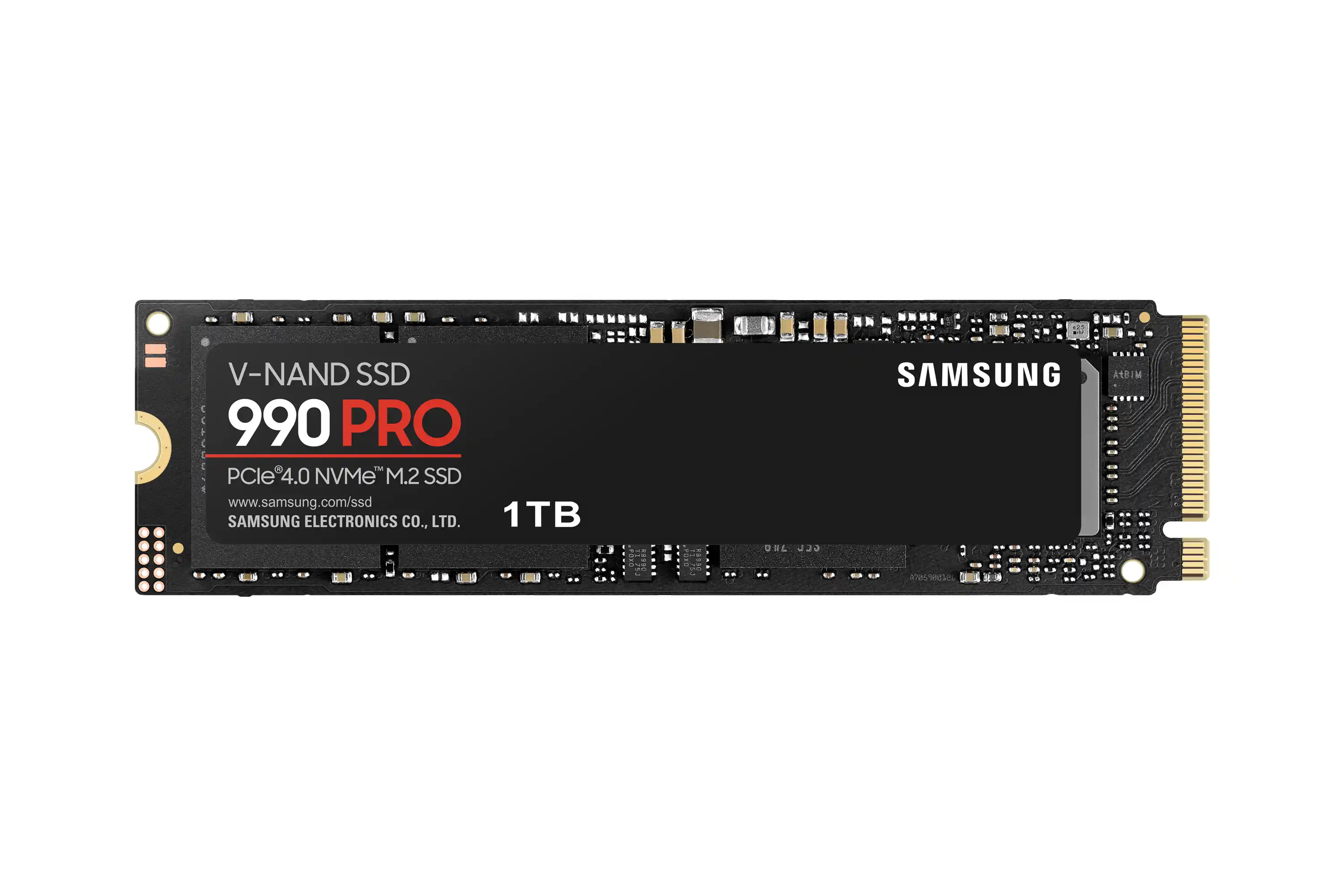 Samsung SSD 990 PRO 1TB NVMe MZ-V9P1T0BW Up to 7,450 / 6,900 MB/s sequential read/write speed
