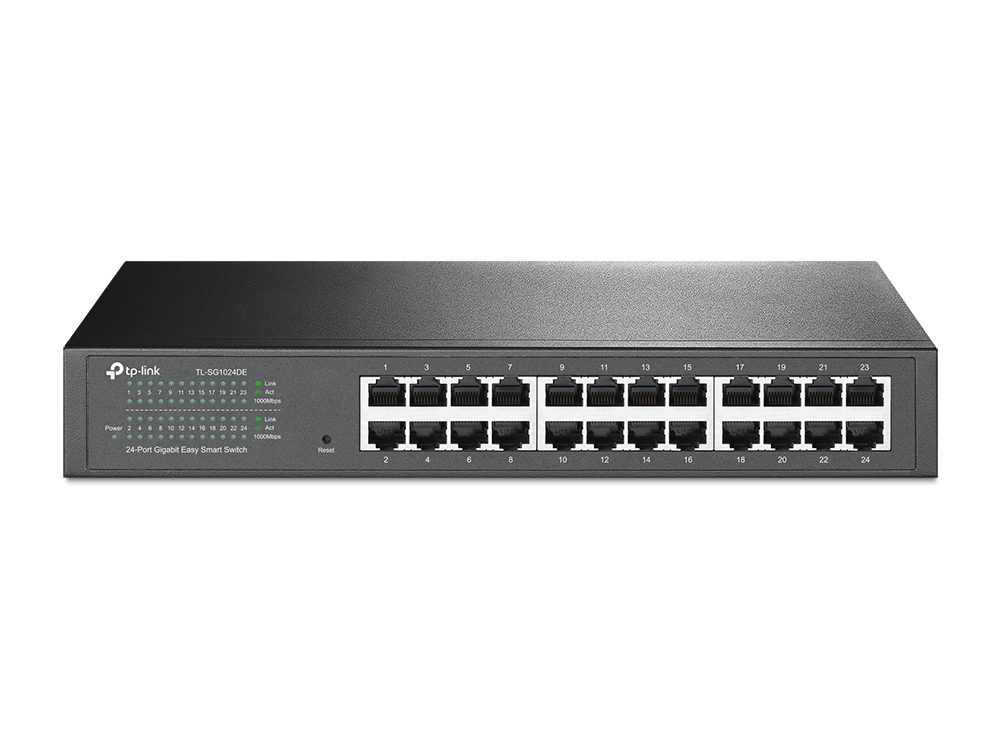 TP - LINK Switch Easy Smart TL-SG1024DE sa 24 porta crna