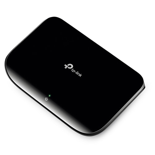 Switch TP-Link TL-SG1005D, 5-Port Gigabit RJ45 10/100/1000Mbps desktop switch, 10Gbps Switching Capacity, Fanless, Auto Negotiation/Auto MDI/MDIX