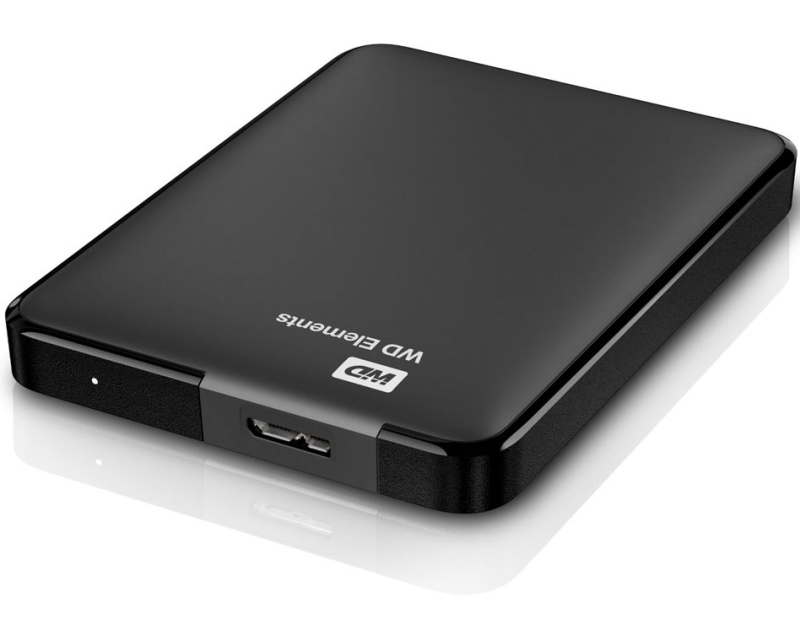WD Externi 1TB Elements Portable, WDBUZG0010BBK, 2,5, USB 3.0