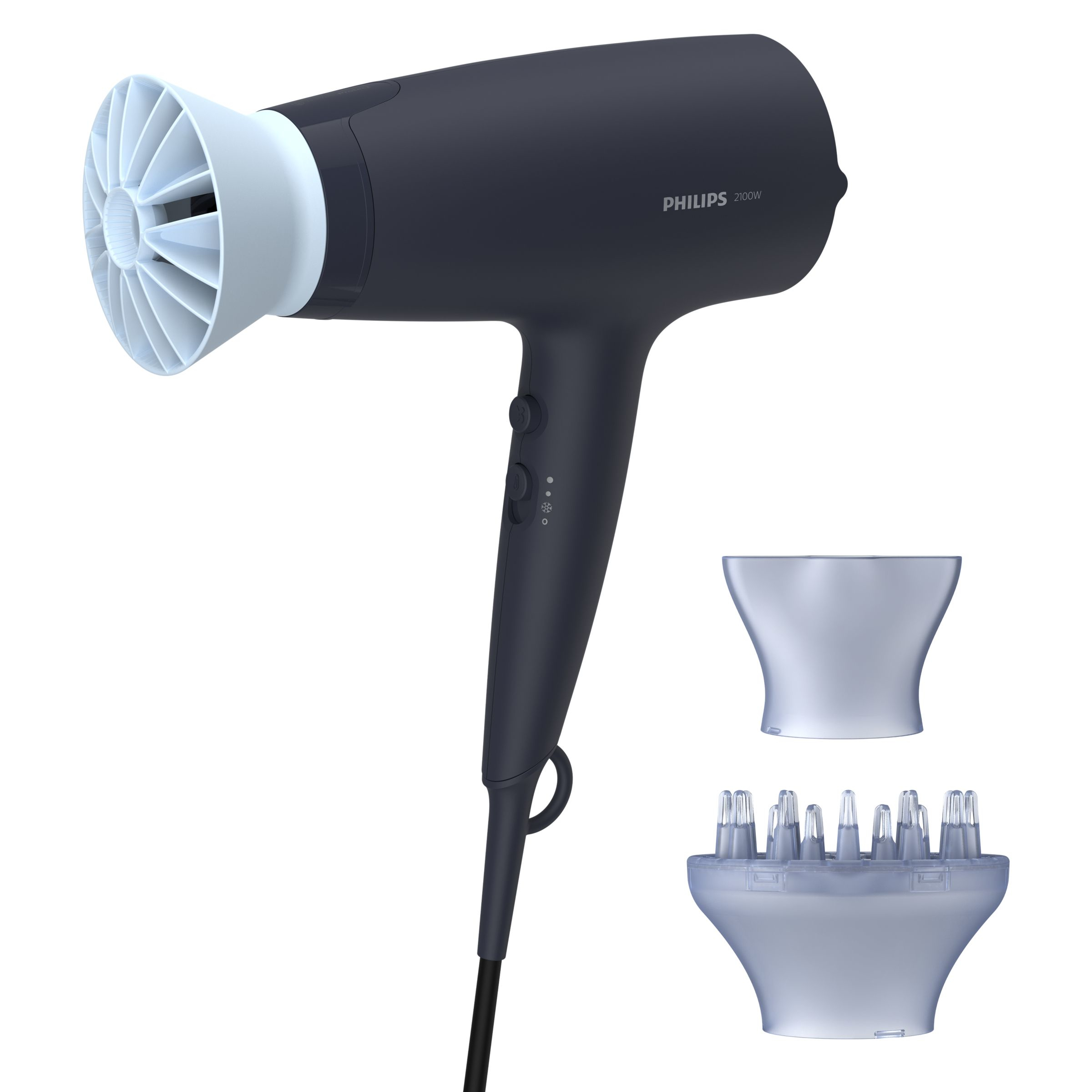 PHILIPS BHD360-20 Fen za kosu, 2100 W, 6 brzina, Teget