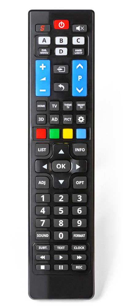 SUPERIOR Daljinski upravljač za Philips TV prijemnike crne boje