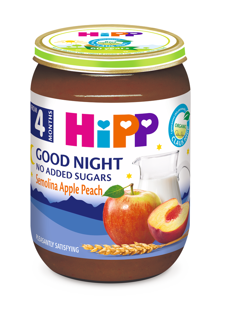 HIPP 5509 noćna јabuka breskva griz kaša 190 gr