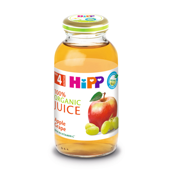 Hipp BIO Voćni sok od jabuke i grožđa 200ml