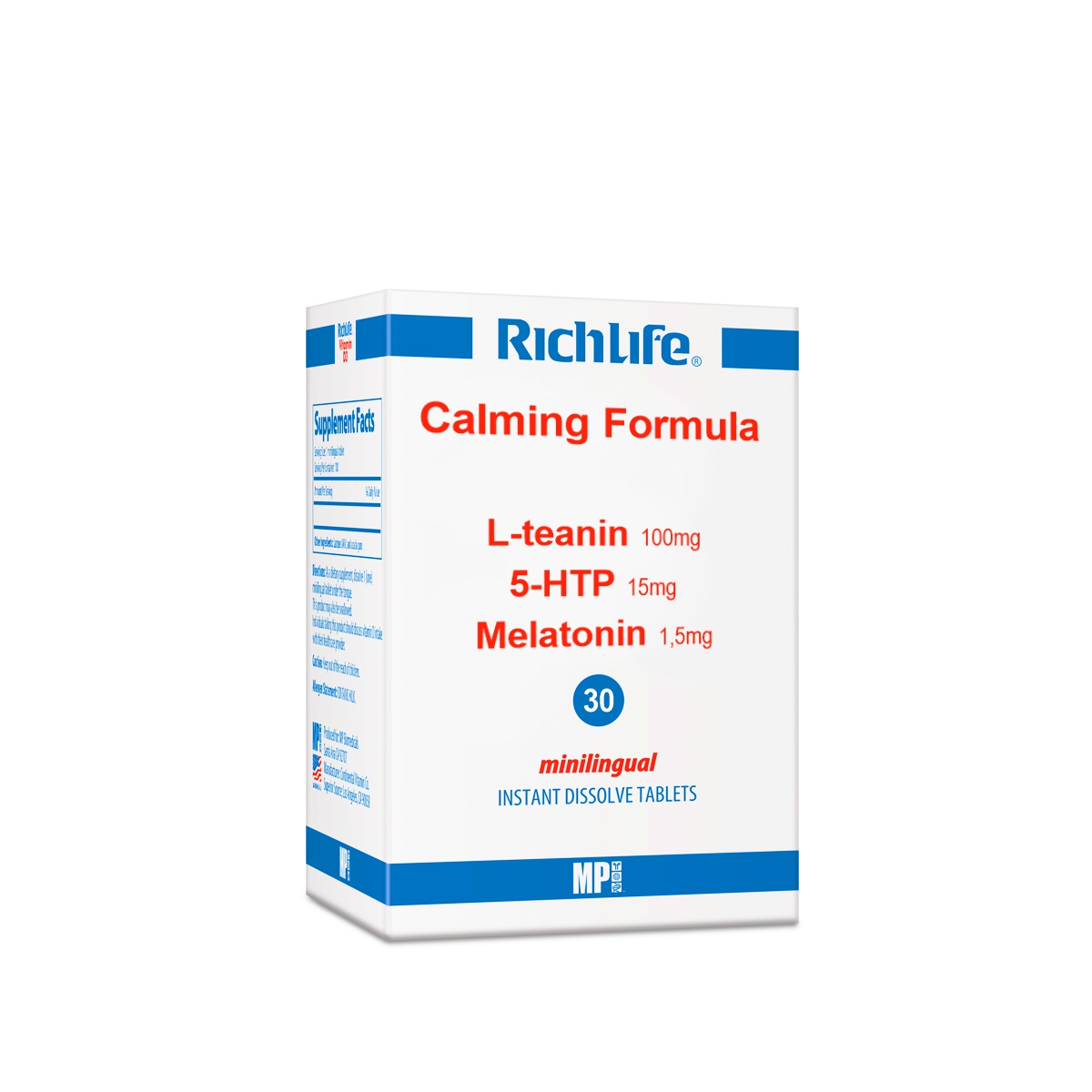 MP BIOMEDICALS Richlife Calming formula 30 tableta Online prodaja