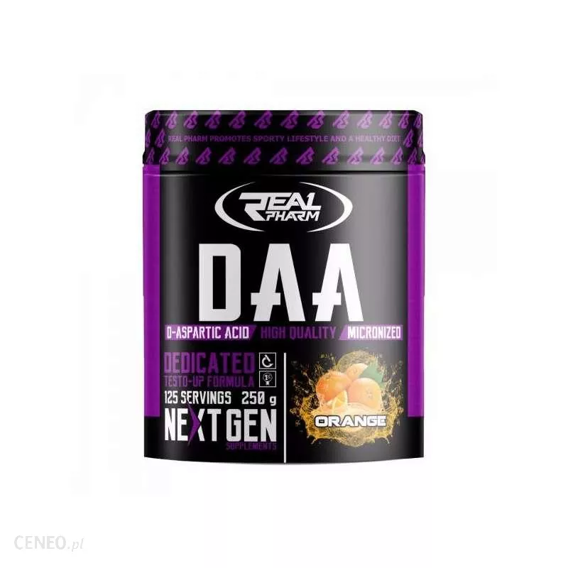REAL PHARM Суплемент DAA, портокал, 250г. | Најголема онлајн продавница ...