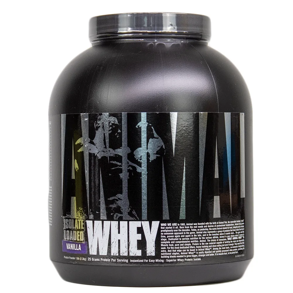 UNIVERSAL NUTRITION Протеин Animal whey protein Ванила 2,3 kg ...