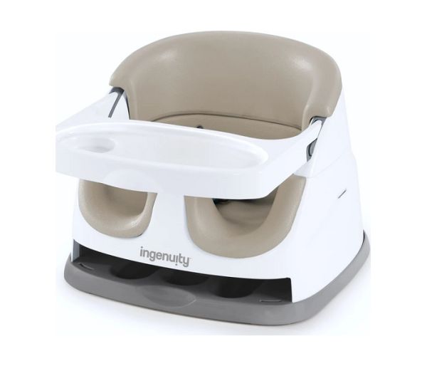 Kids II INGENUITY Hranilica za bebe Booster 10678 krem-bela